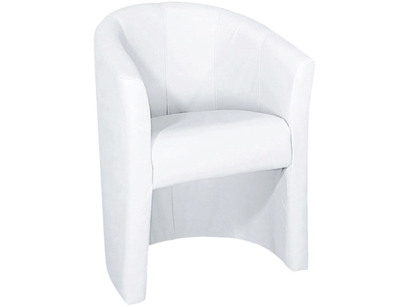 Fauteuil COOL Cuir synthétique blanc