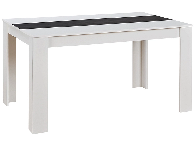 Table DOMUS 135x80x75cm blanc
