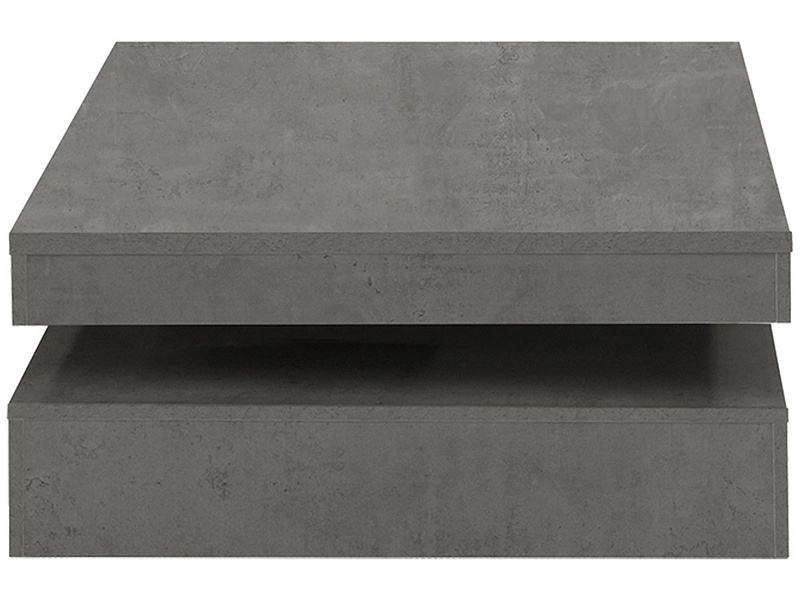 Table basse LOANA 78x78x34cm béton