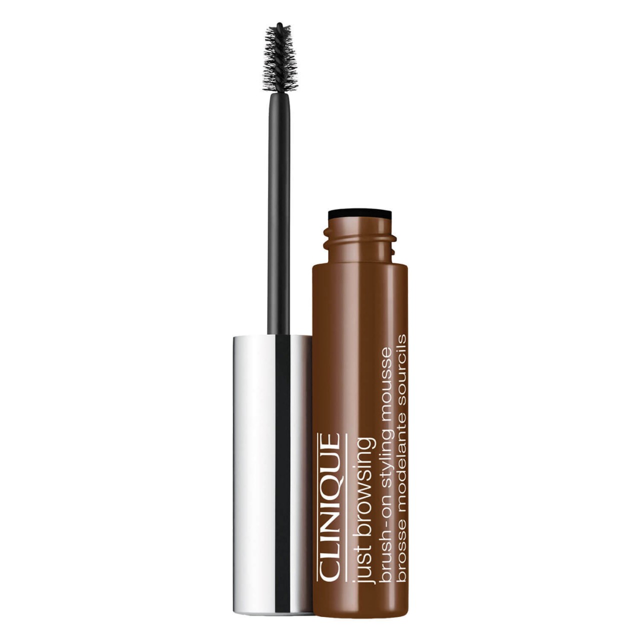 Clinique - Just Browsing Brush-On Styling Mousse - Deep Brown