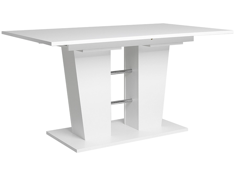 Table extensible BREDA 140-180x90x75cm blanc
