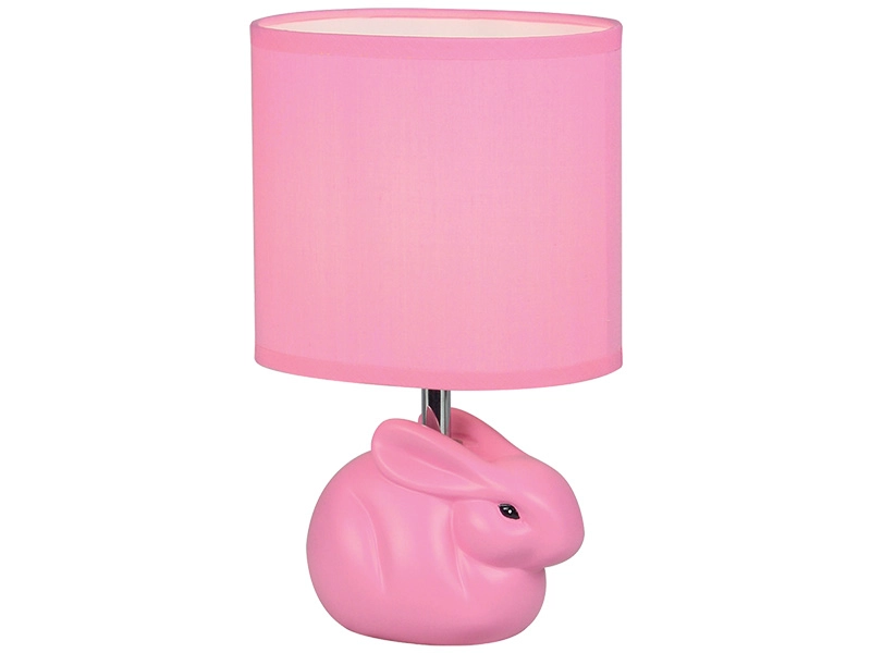 Lampe à poser LED RABBIT 26cm 40W rose