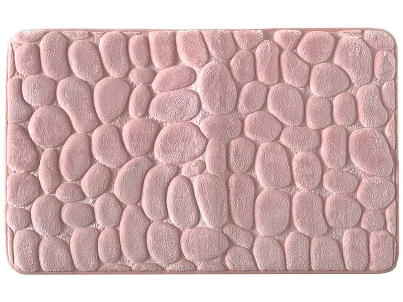 Tapis de salle de bain SOFT rose clair 45 cm x 70 cm