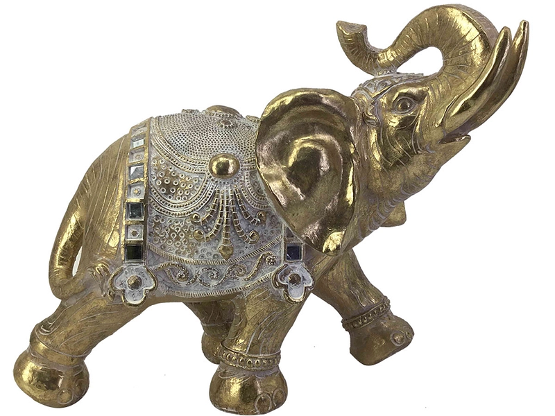 Figurine éléphant ZEN doré
