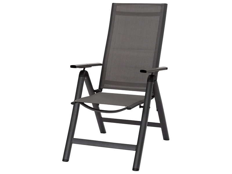 Chaise de jardin ROK aluminium anthracite