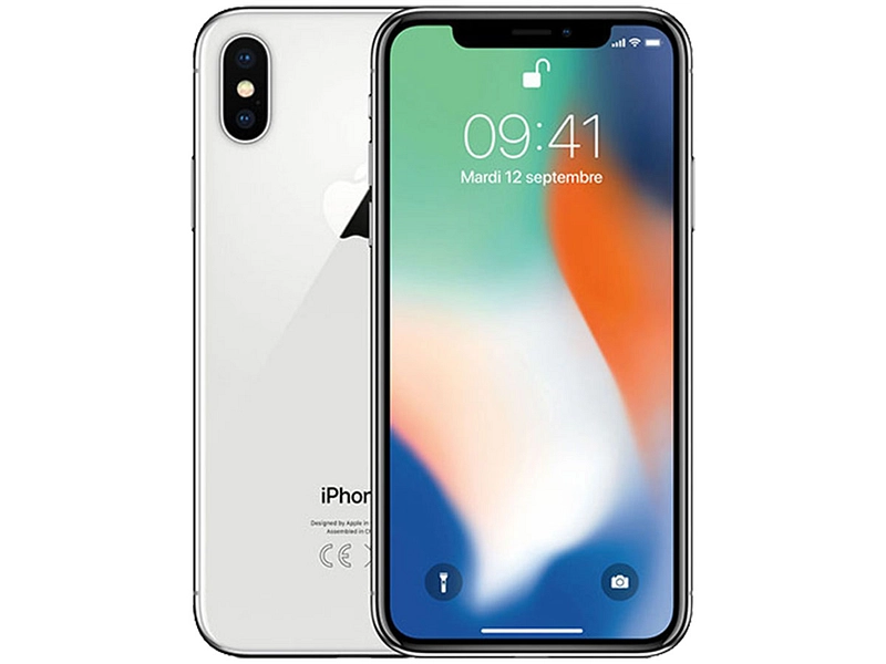 IPhone X 4G APPLE Silver Reconditionné 64GB