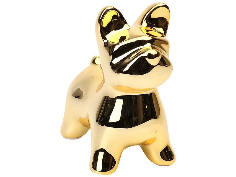 Figurine Bulldog MEDOR doré
