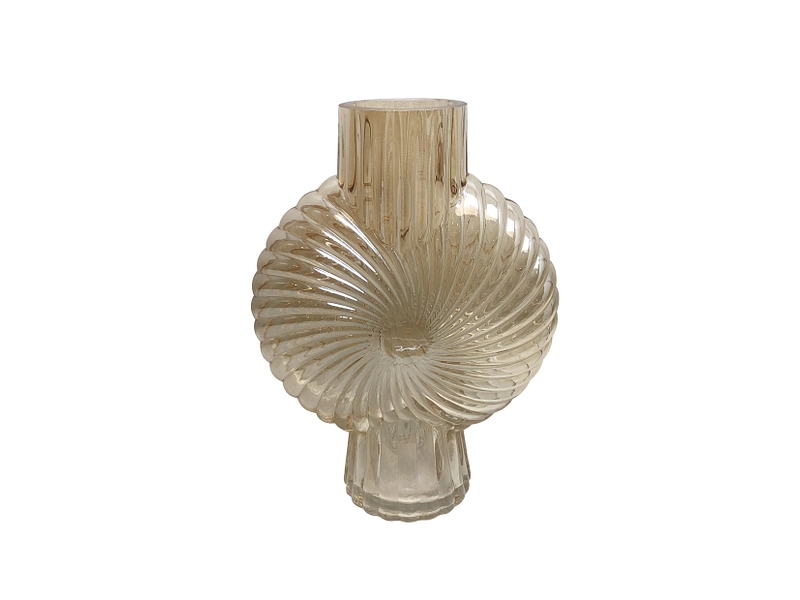 Vase AUBIN 6.5 cm x 14.5 cm x 20 cm champagne