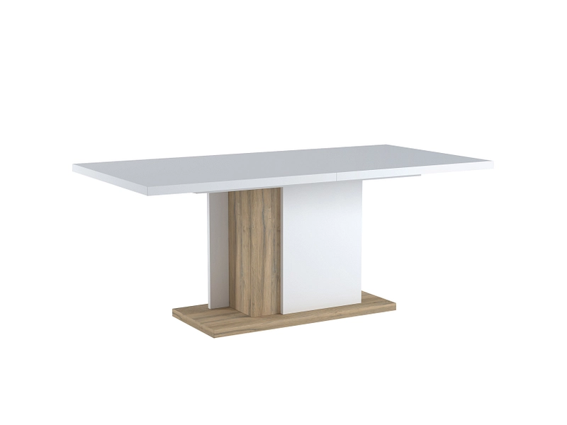 Table extensible INSTA 180-225x90x75cm blanc