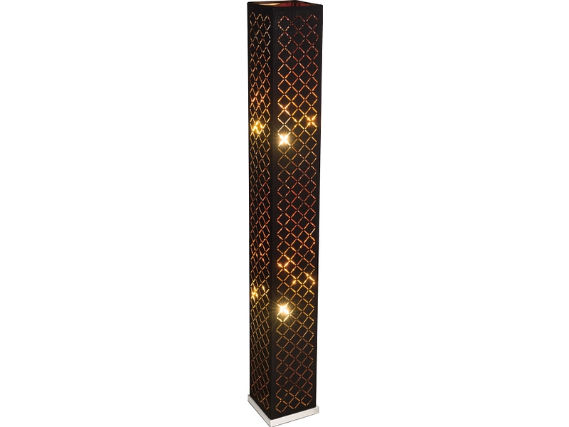 Lampadaire LED DORO 118cm noir anthracite