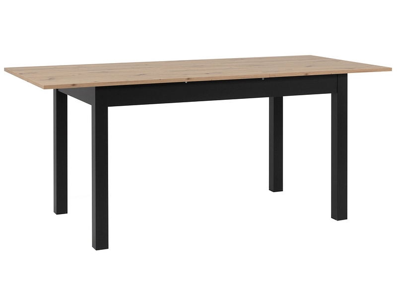 Table extensible COBURG 80-177x137x76.5cm chêne artisan
