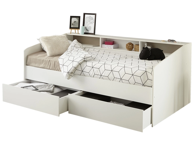 Canapé lit SLEEP 90x200cm blanc