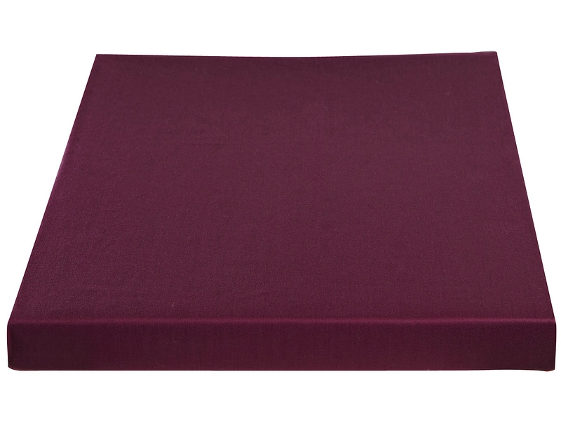 Drap-housse SATIN LOTUS 180x200cm violet