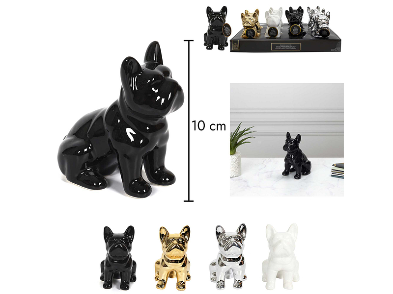 Figurine Bulldog BULLY noir