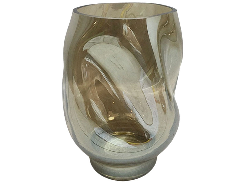 Vase JAY 19 cm x 19 cm x 24.5 cm champagne