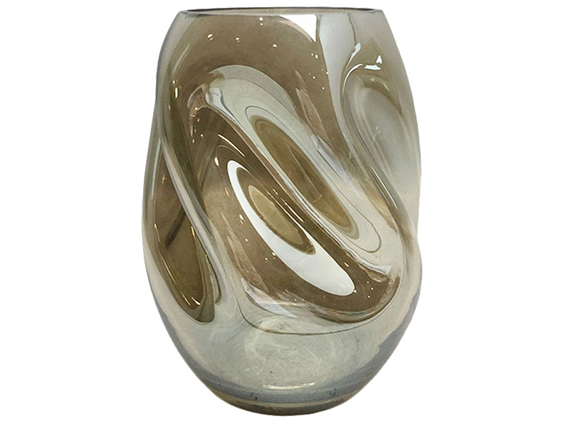 Vase JAY 16 cm x 15 cm x 19 cm gris