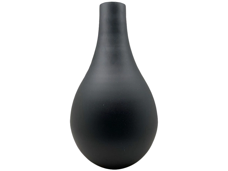 Vase HABEL 21 cm x 21 cm x 41 cm noir