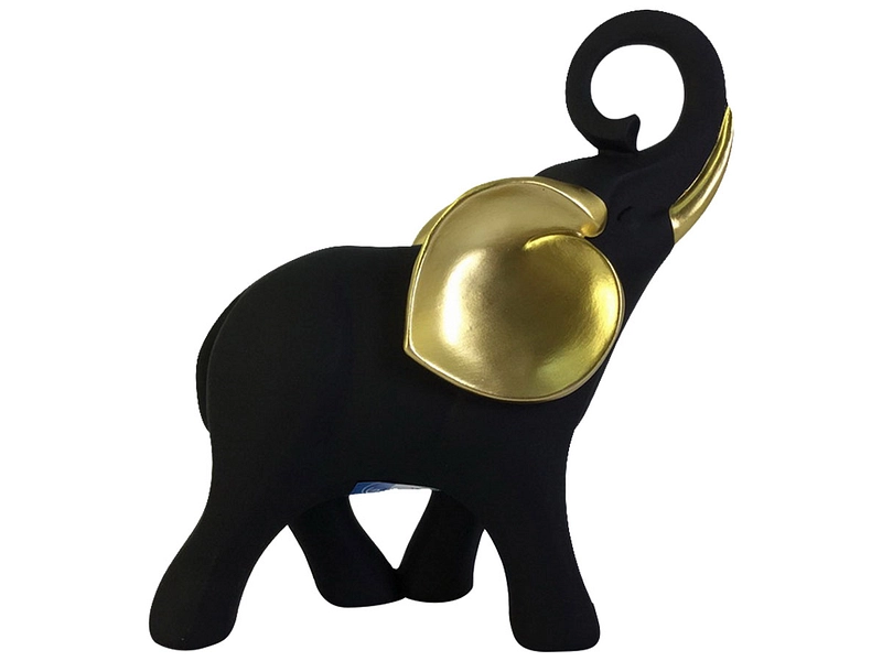 Figurine éléphant GHANA noir