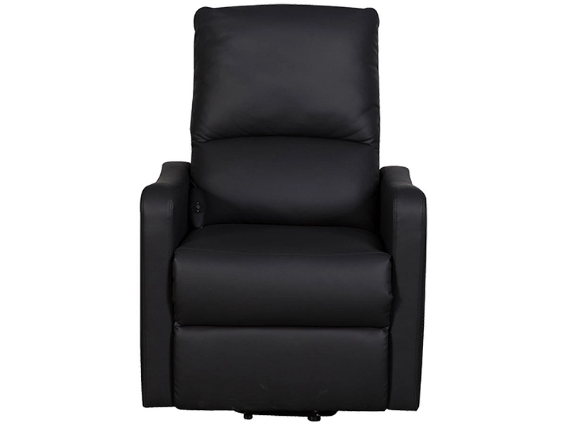 Fauteuil relax TINO Cuir synthétique noir
