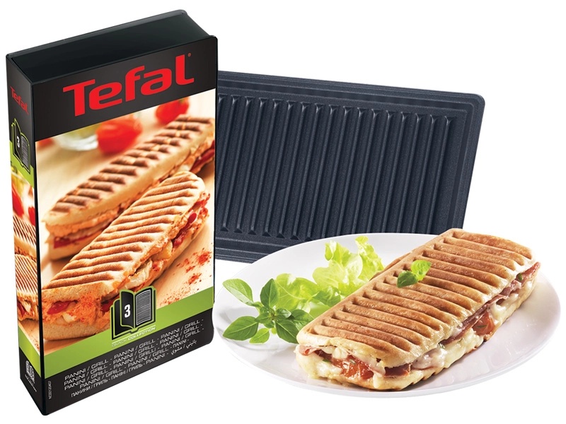 Coffret Tefal 2 plaques grill-panini