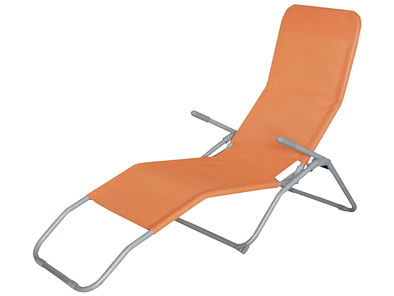Chaise longue COLOR 59 cm x 142.5 cm x 94 cm orange