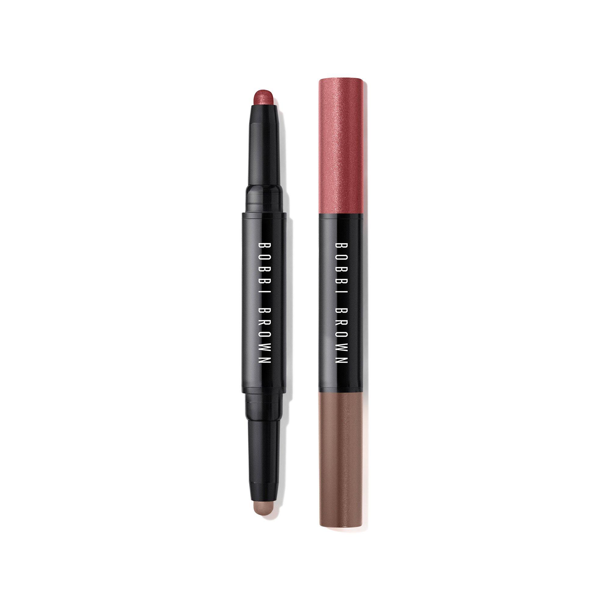 BB Eye Shadow - Long-Wear Cream Shadow Stick Duos Bronze Pink/ Expresso
