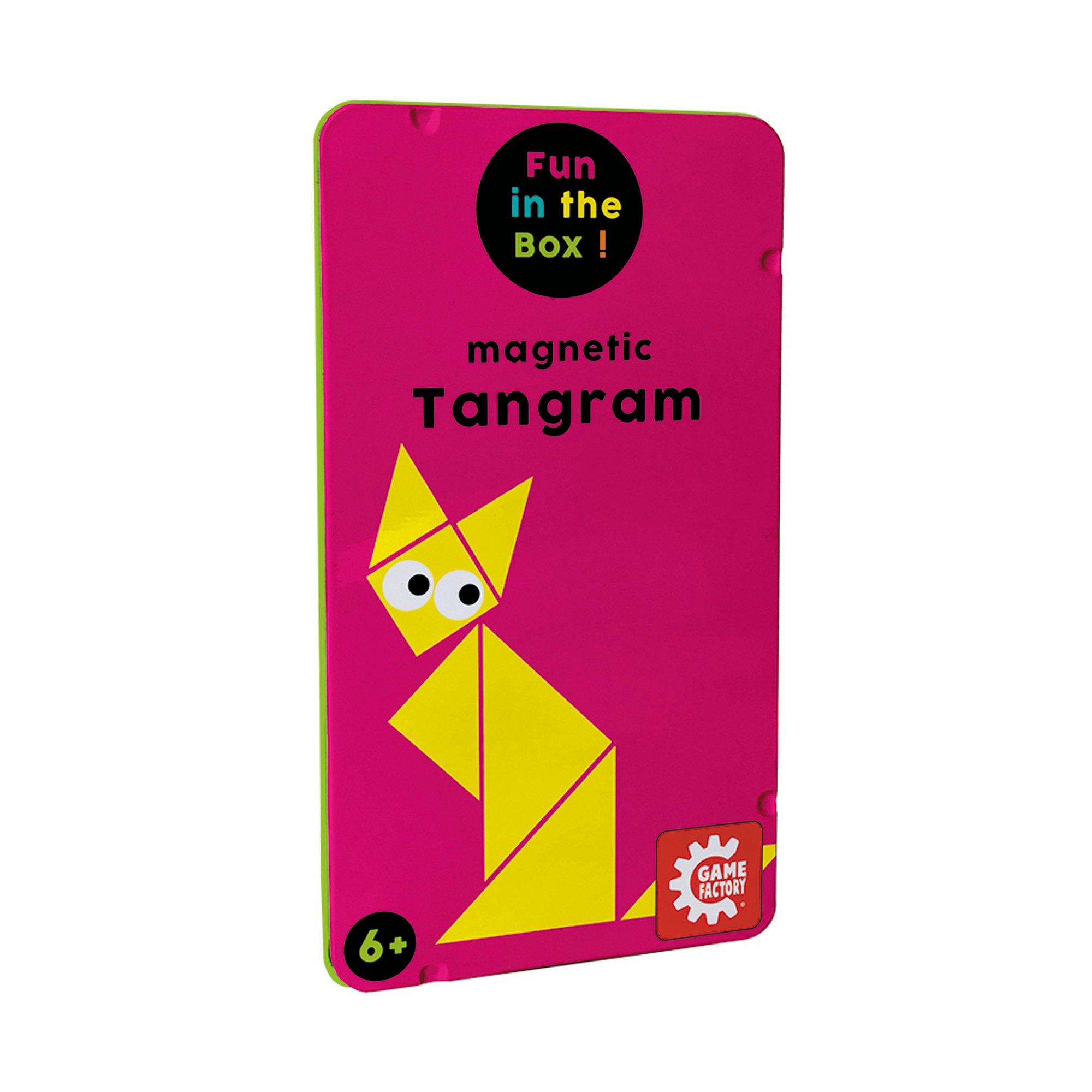 GAME FACTORY Magnetic Travel Game Tangram
