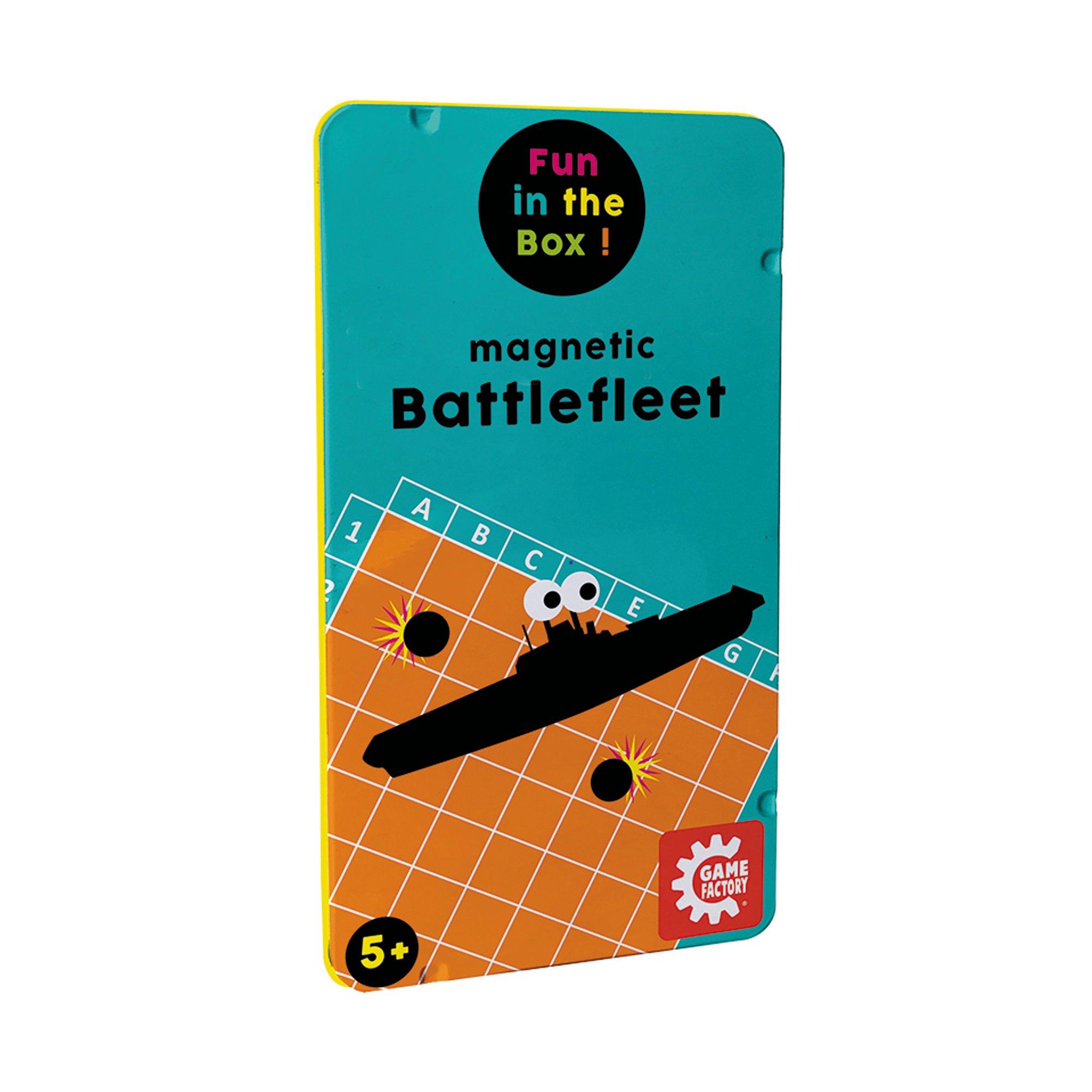 GAME FACTORY Magnetic Travel Game Battlefleet