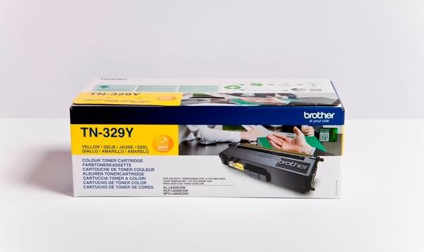 brother Brother Toner Super Hy Yellow Tn-329y Mfc-l8450cdw 6000 Seiten Unisexe Jaune Bariolé ONE SIZE