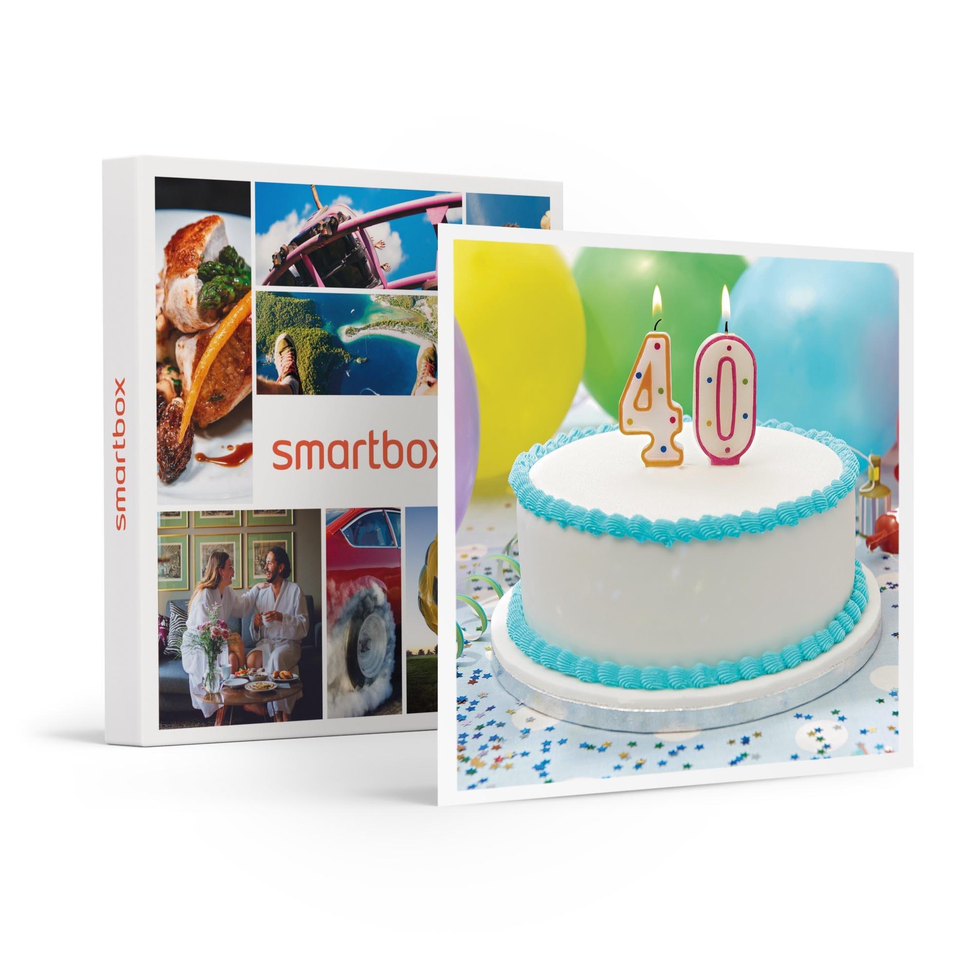 Smartbox Joyeux Anniversaire : Séjours, Soupers, Séances Bien-être Ou Aventure Pour Fêter Vos 40 Ans - Coffret Cadeau Unisexe