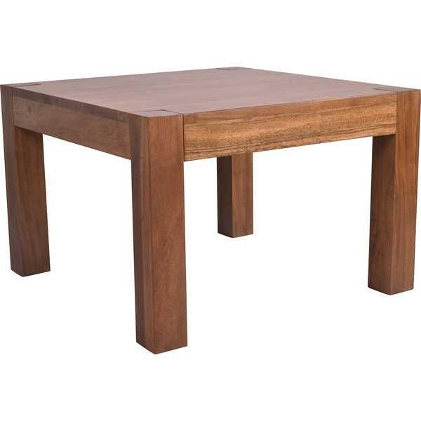 mutoni Table basse acacia nature 60x60 Table basse acacia nature 60x60