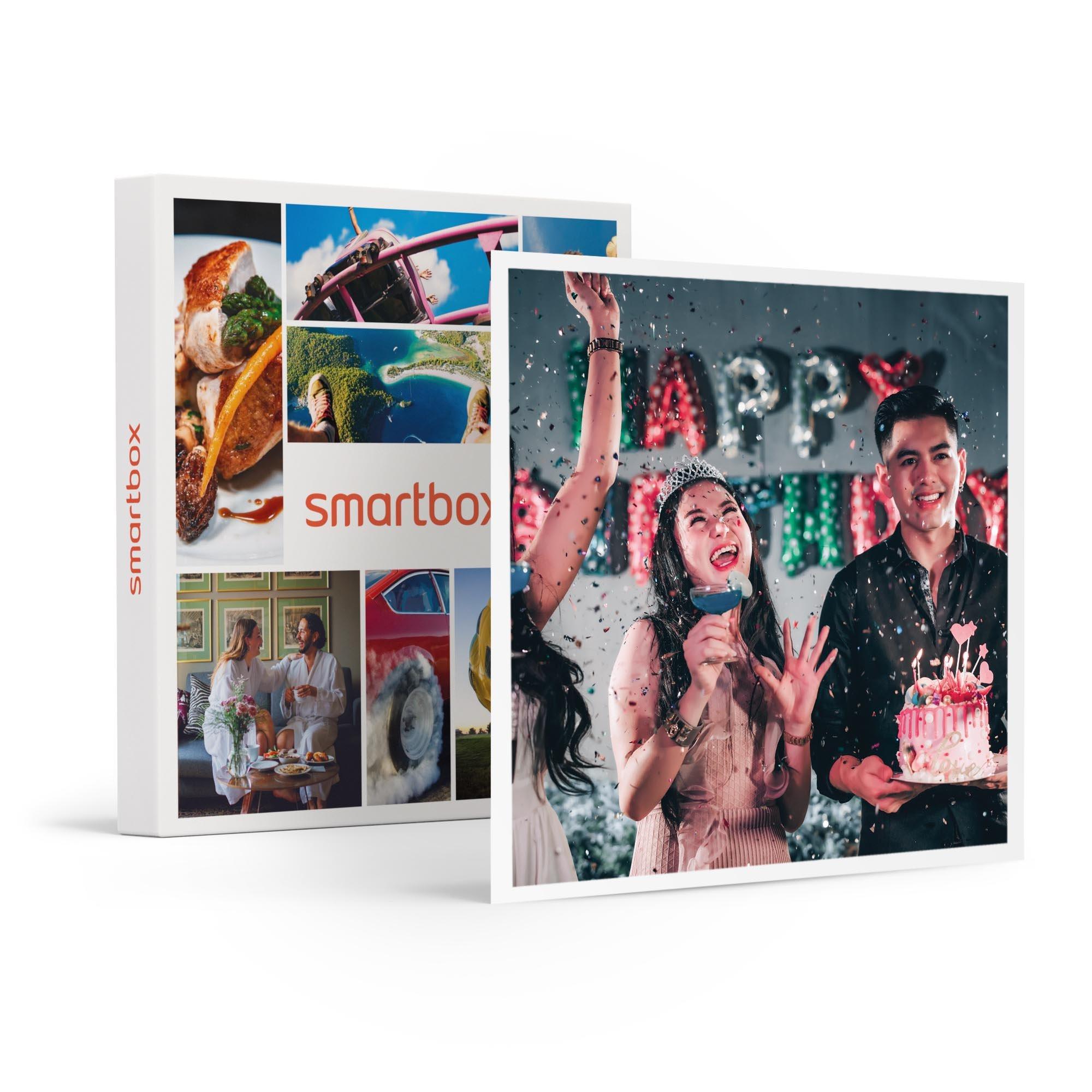 Smartbox Joyeux Anniversaire : Séjours, Soupers, Aventures Et Bien-être Pour Fêter 18 Ans - Coffret Cadeau Unisexe