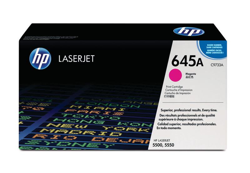 Hewlett-Packard Hp Toner-modul 645a Magenta C9733a Color Laserjet 5500 12'000 S. Unisexe ONE SIZE