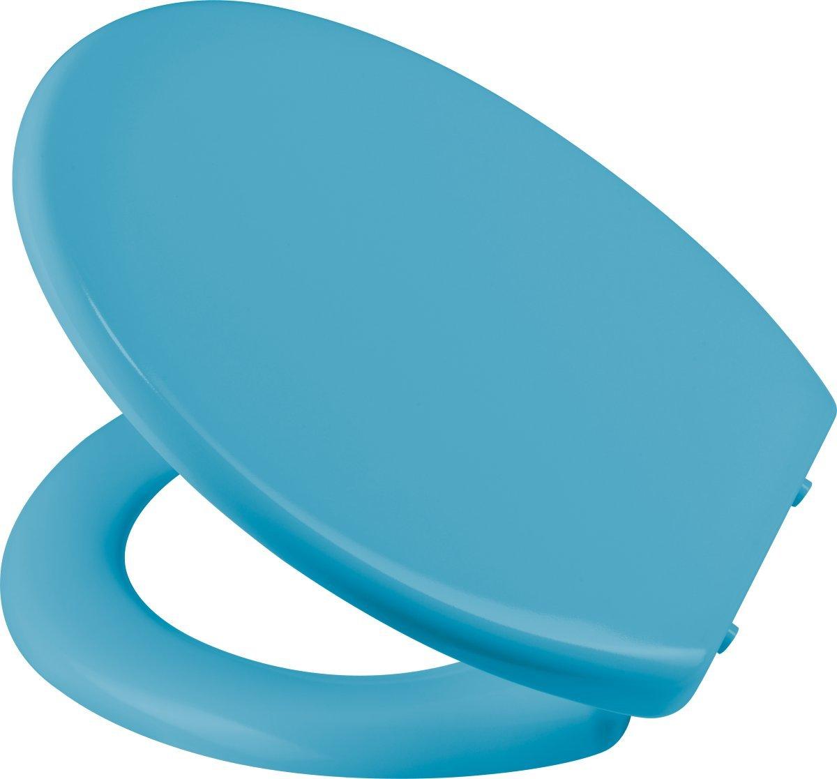 Diaqua Siège de toilette Barbana Slow Down Bleu | 37,5 × 44 cm