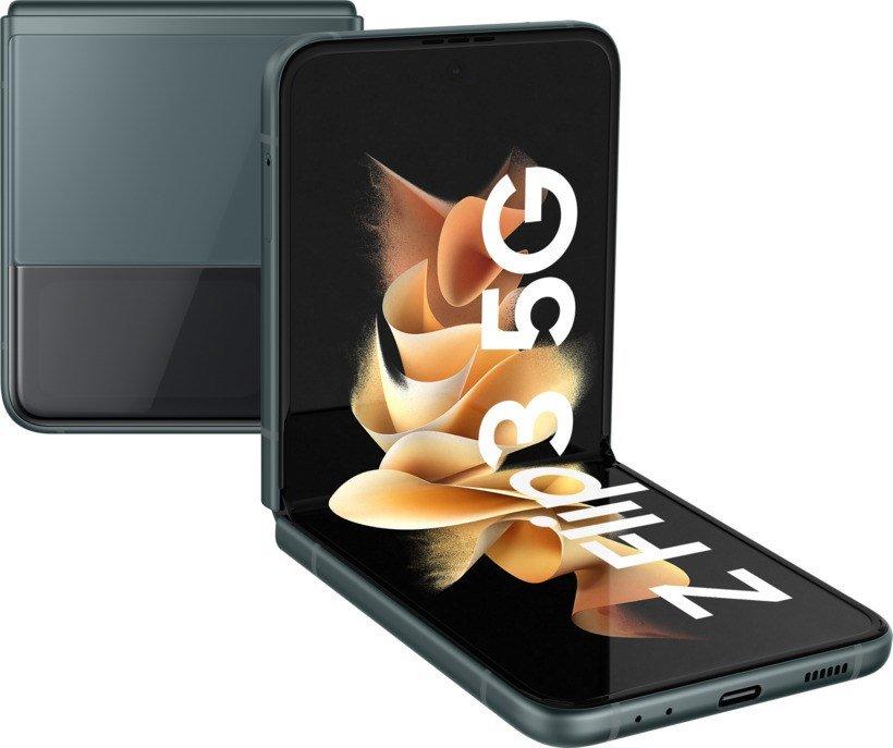 SAMSUNG Galaxy Z Flip3 5g Dual Sim (8/128gb, Vert) - Ue Modèle Unisexe Vert 128 GB