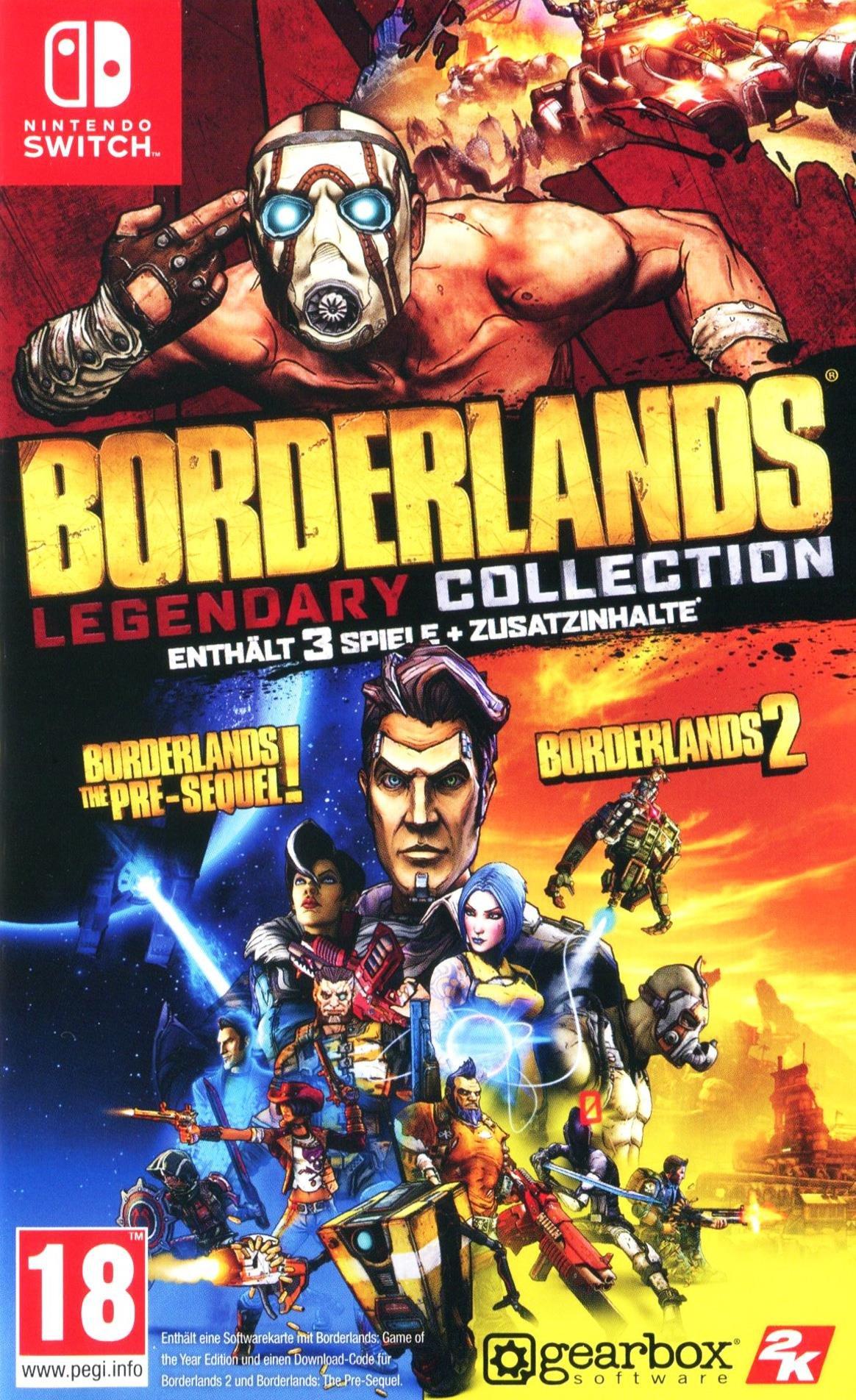 2K Borderlands: Legendary Collection (code In A Box) Unisexe