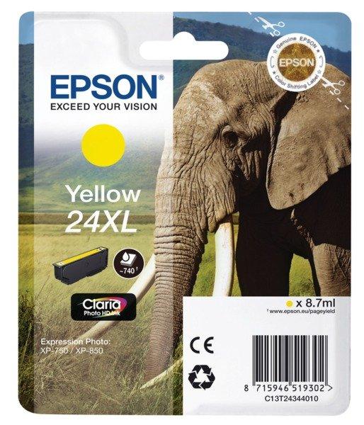 EPSON Elephant Cartouche "eléphant" - Encre Claria Photo Hd J (xl) Unisexe ONE SIZE