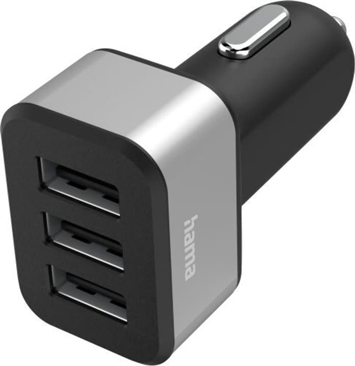 Hama Chargeur USB 3 ports Adaptateur de voiture