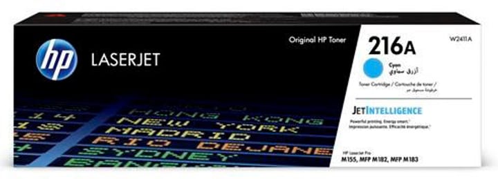 Hewlett-Packard Hp Toner-modul 216a Cyan W2411a Clj Pro M155/182/183 850 S. Unisexe ONE SIZE