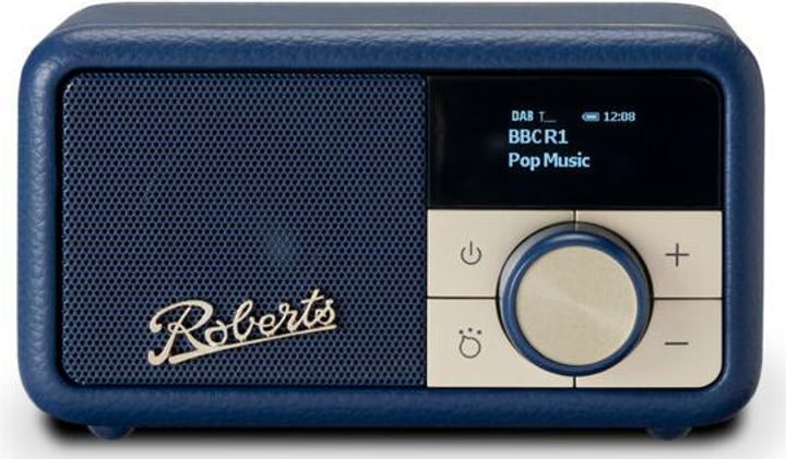 Radio portable sans fil Bluetooth Roberts Revival Petite Bleu Minuit