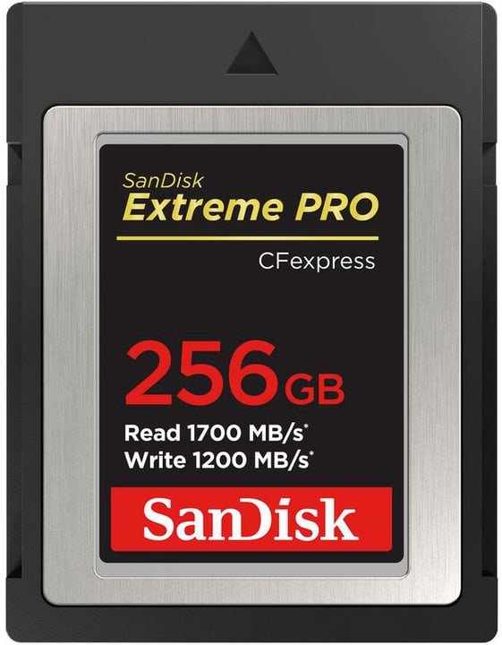 Carte Extreme Pro SanDisk CFexpress type B 256 Go