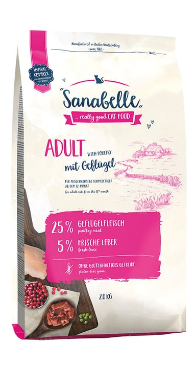 Sanabelle Adult volaille, 2 kg