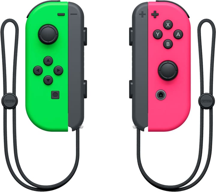 Nintendo Joy Con 2er Set Neon Vert / Pink nintendo accessoire