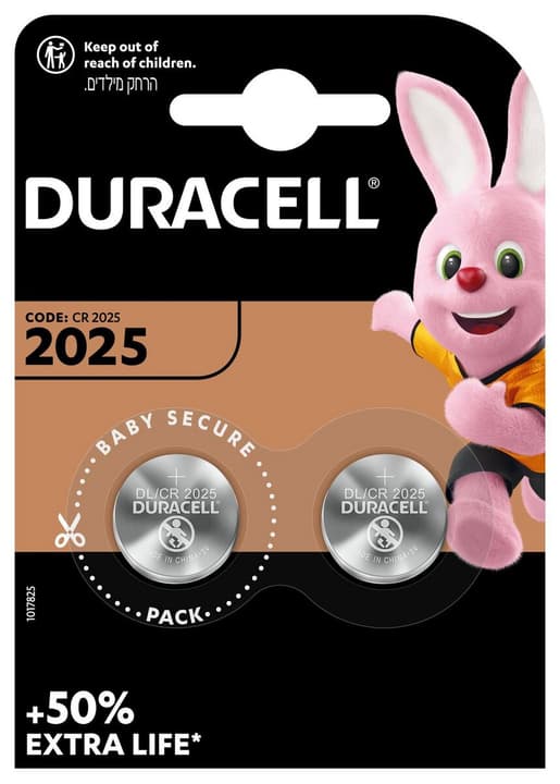 2 Piles 2025 Duracell