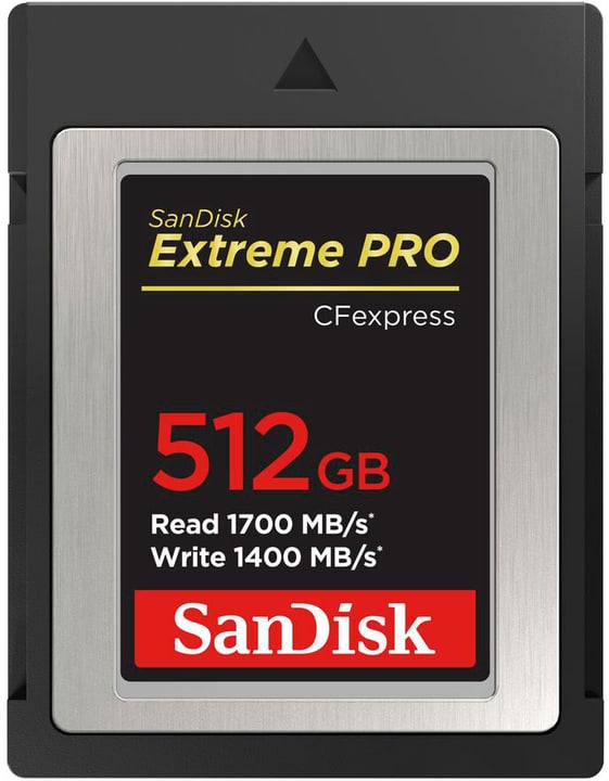 SanDisk CFexpress Extreme Pro 512GB 1700MB/s cartes memoire