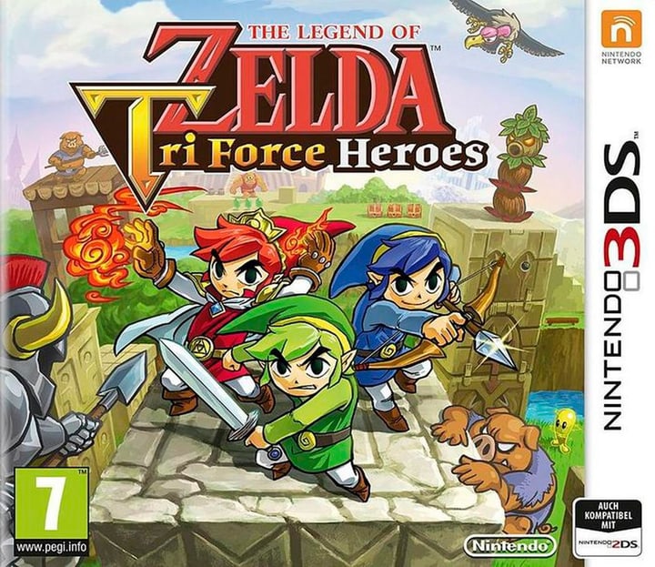 3DS - The Legend of Zelda: Tri Force Heroes /D
