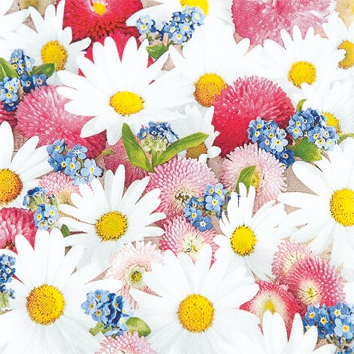 Feldner + Partner Serviettes 33cm Flower Carpet
