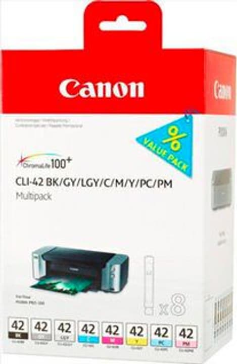 Canon Canon Multipack Tinte 8-color Cli-42 8mul Pixma Pro-100 8x13ml Unisexe ONE SIZE