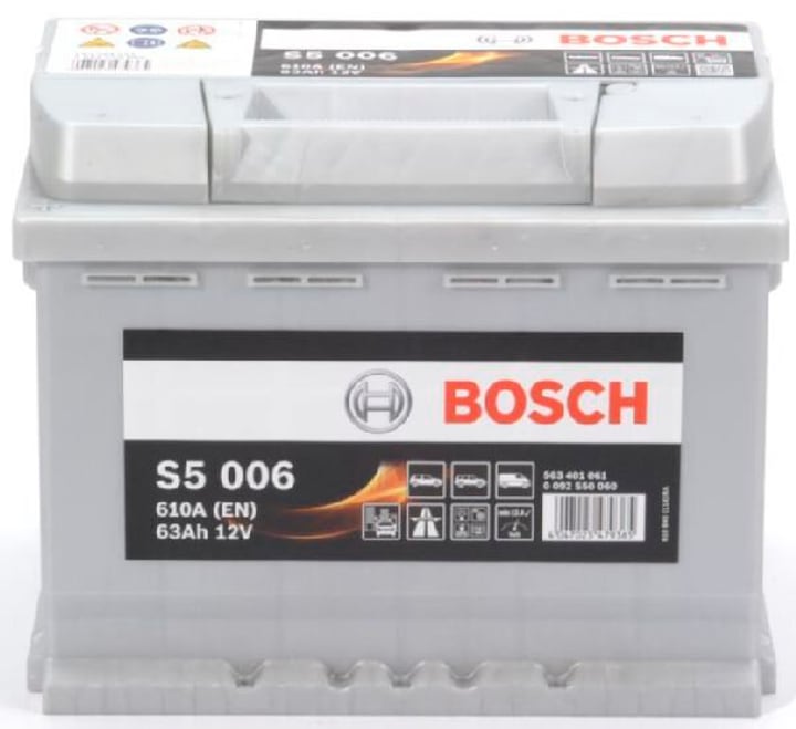 Bosch Batterie 12V/63Ah/610A