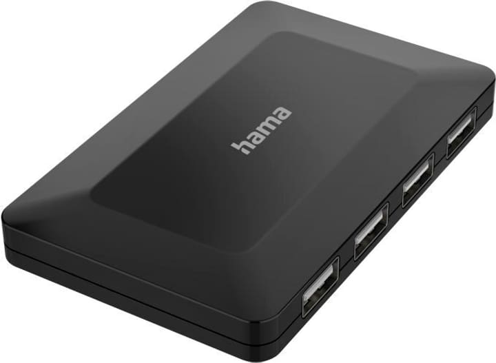 HAMA 00200122 - Hub USB (Noir)